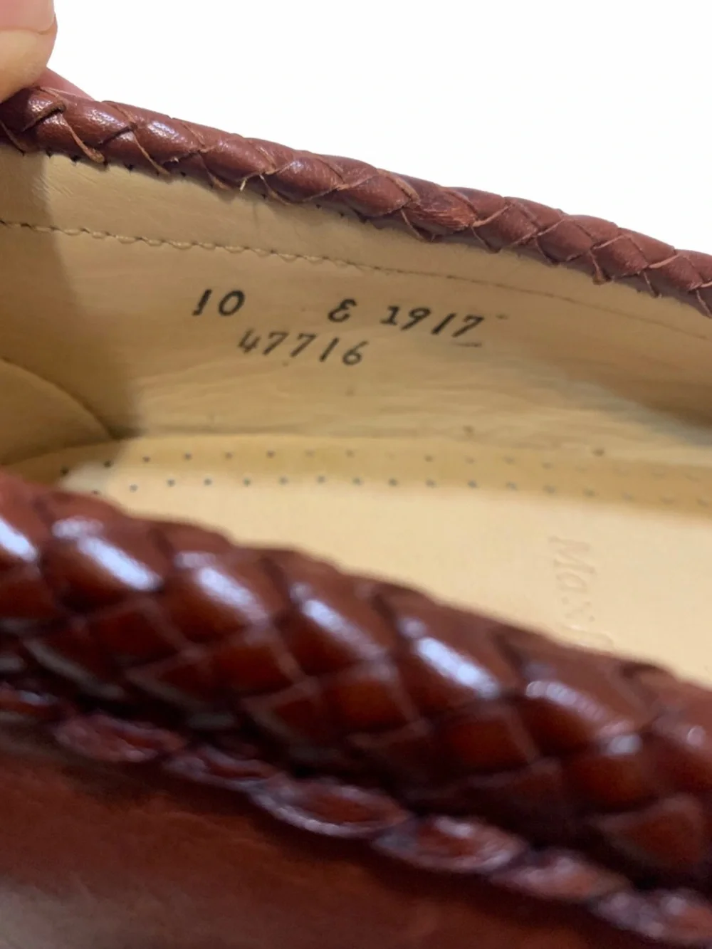 Allen Edmonds Men’s Maxfield Brown leather Tassel Loafer